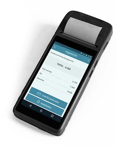 software de faturação móvel portátil TPA